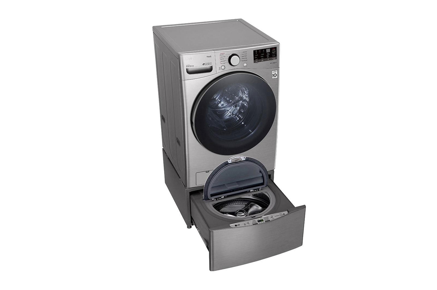4.5 cu. ft. Ultra Large Capacity Smart wi-fi Enabled Front Load Washer with Built-In Intelligence & Steam Technology