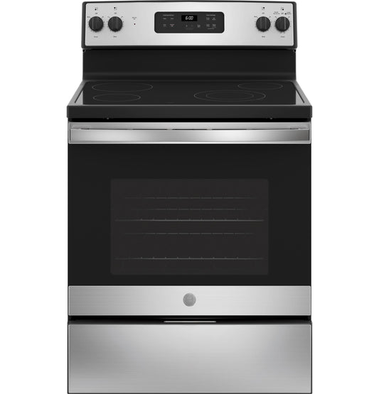 GE® 30" Free-Standing Electric Range