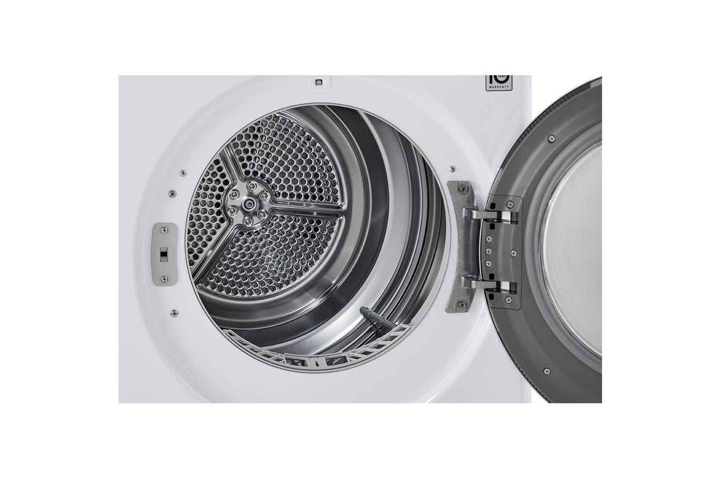 Lg DLHC1455W 4.2 cu. ft. Smart Wi-Fi Enabled Compact Front Load Dryer with Dual Inverter HeatPump™ Technology