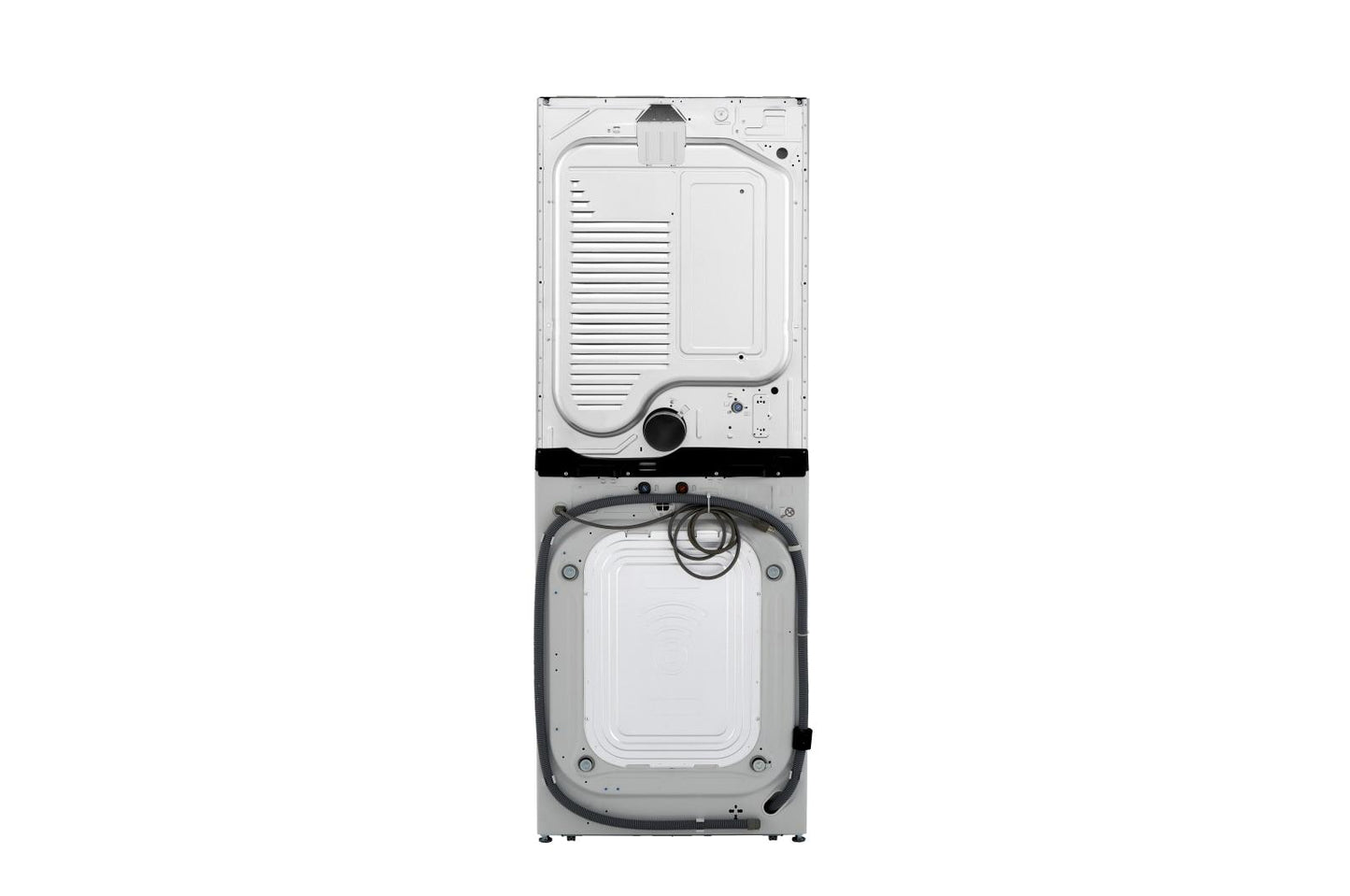 Lg WKEX200HWA Single Unit Front Load LG WashTower™ with Center Control™ 4.5 cu. ft. Washer and 7.4 cu. ft. Electric Dryer