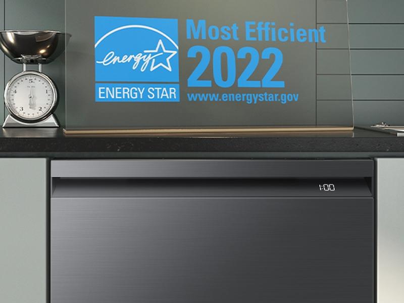 Samsung DW80B7070UG AutoRelease Smart 42dBA Dishwasher with StormWash+™ and Smart Dry in Black Stainless Steel