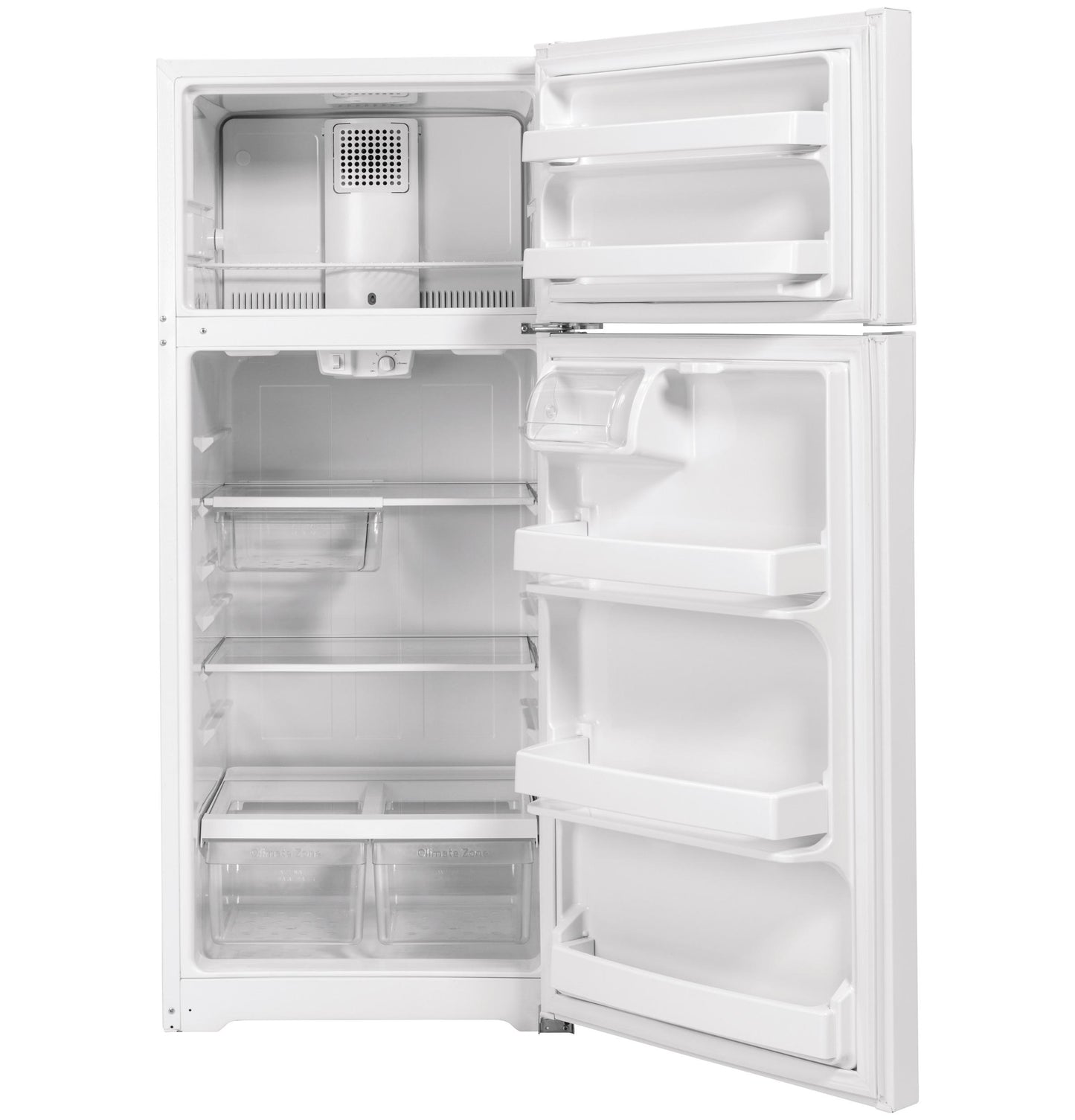 GTE18GTNRWW GE® ENERGY STAR® 17.5 Cu. Ft. Top-Freezer Refrigerator