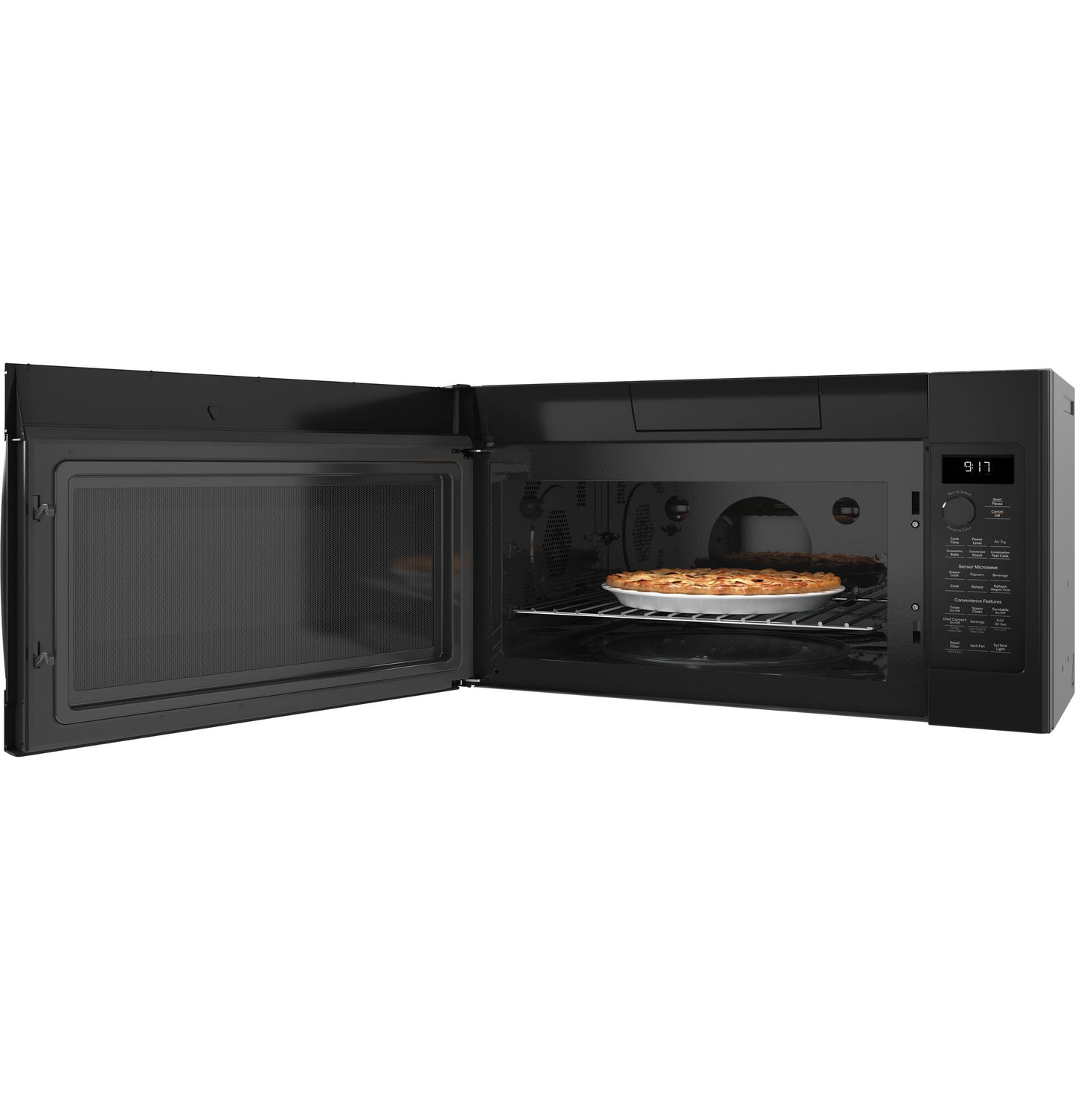 PVM9179DRBB GE Profile™ 1.7 Cu. Ft. Convection Over-the-Range Microwave Oven