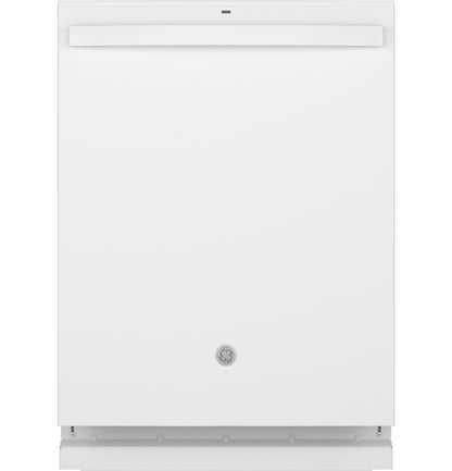 GE® Top Control with Stainless Steel Interior Dishwasher with Sanitize Cycle & Dry Boost with Fan Assist
