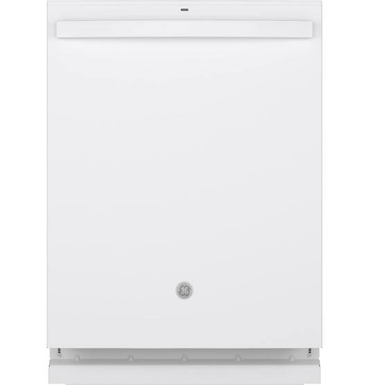 GE® Top Control with Stainless Steel Interior Dishwasher with Sanitize Cycle & Dry Boost with Fan Assist