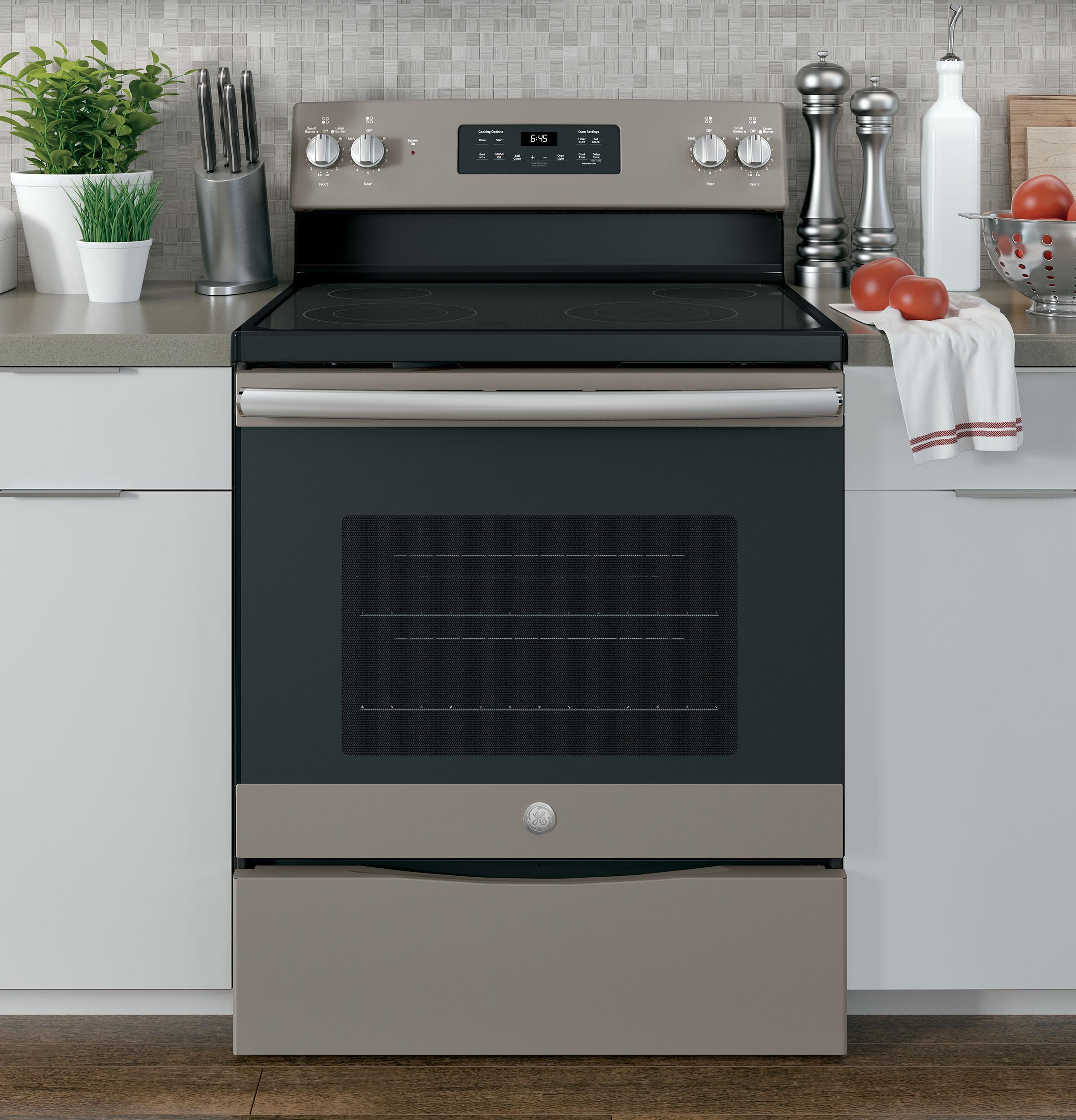 GE® 30" Free-Standing Electric Range