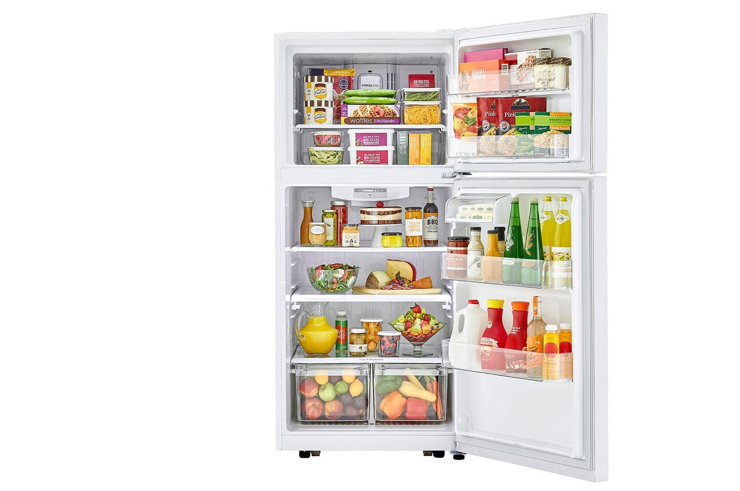 Lg LTCS20020W 20 cu. ft. Top Freezer Refrigerator