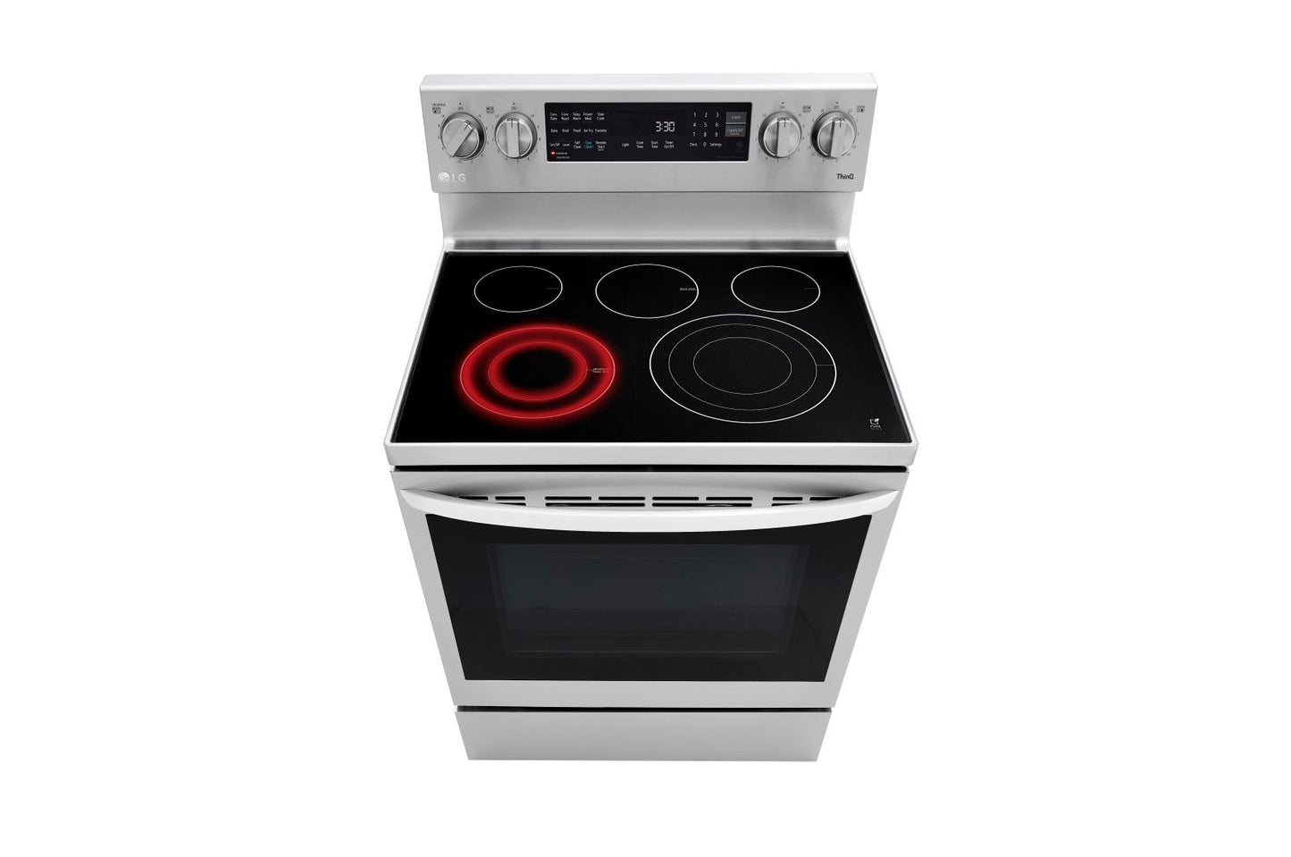 Lg LREL6325F 6.3 cu. ft. Smart Wi-Fi Enabled True Convection InstaView® Electric Range with Air Fry