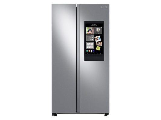 Samsung RS28A5F61SR 27.3 cu. ft. Smart Side-by-Side Refrigerator with Family Hub™ in Stainless Steel