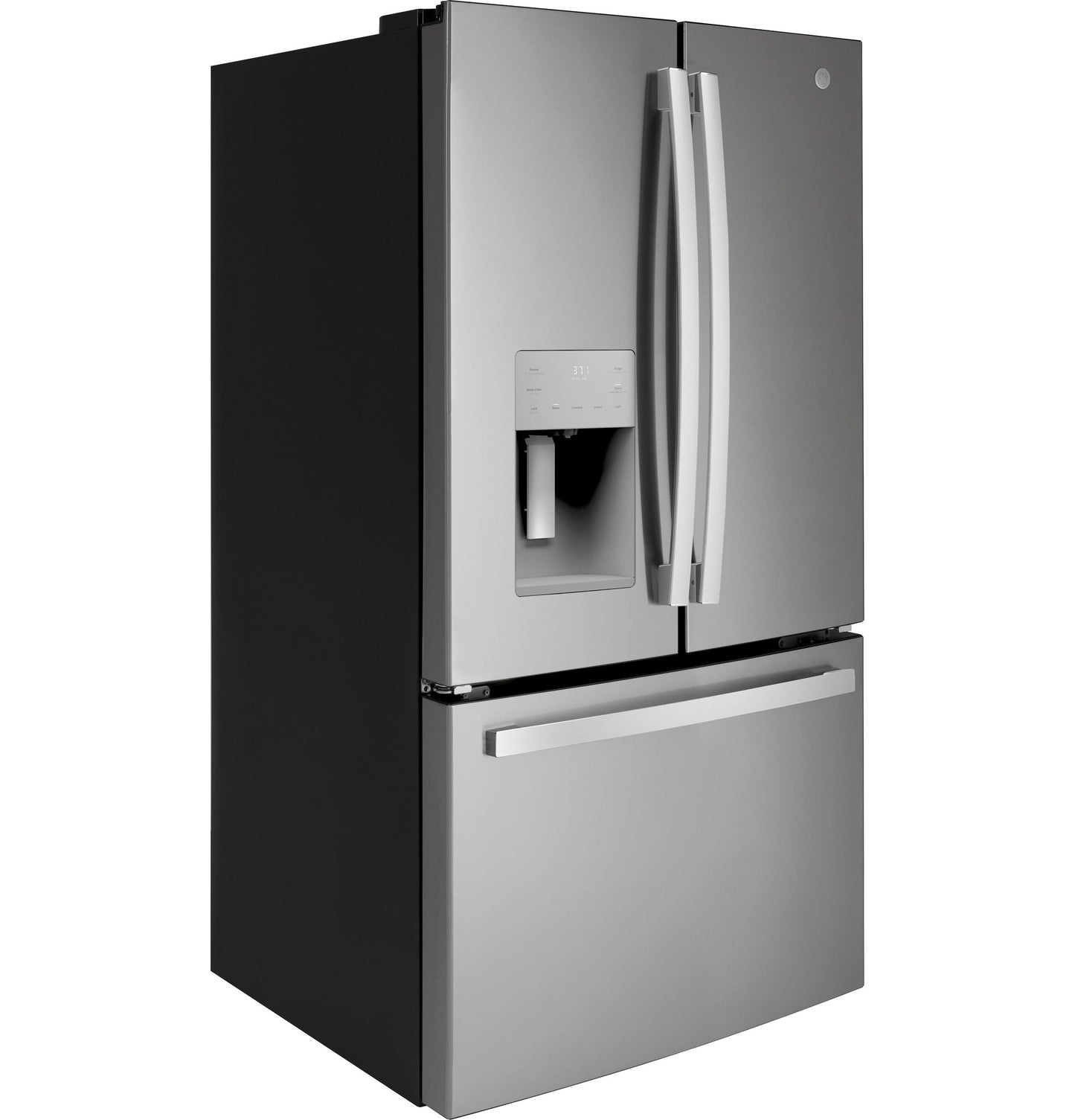 GFE26JYMFS GE ENERGY STAR 25.7 Cu. Ft. Fingerprint Resistant French-Door Refrigerator