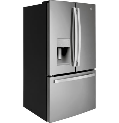 GFE26JYMFS GE ENERGY STAR 25.7 Cu. Ft. Fingerprint Resistant French-Door Refrigerator
