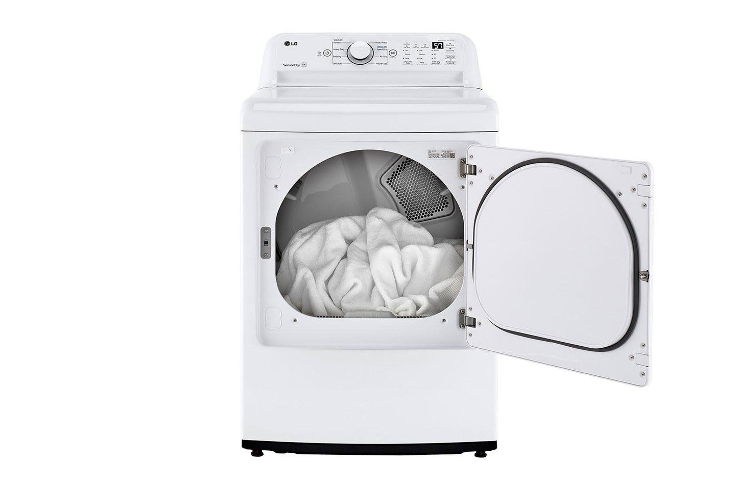 Lg DLE7000W 7.3 cu.ft. Ultra Large High Efficiency Dryer™ , Electric, White