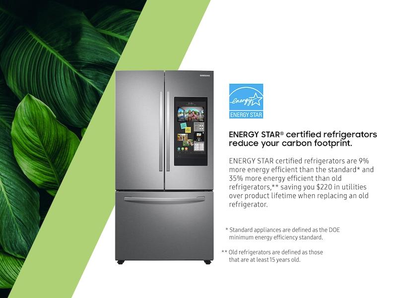 28 cu. ft. 3-Door French Door Refrigerator with Family Hub™ in Stainless Steel
