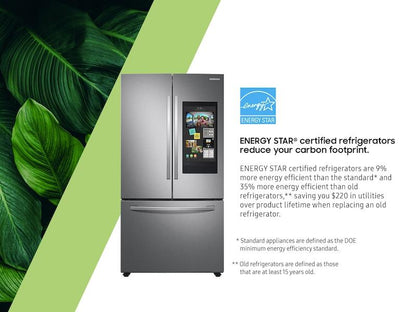 28 cu. ft. 3-Door French Door Refrigerator with Family Hub™ in Stainless Steel