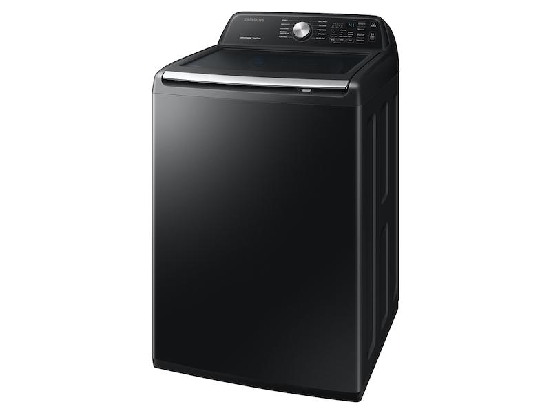 4.4 cu. ft. Top Load Washer with ActiveWave™ Agitator and Active WaterJet in Brushed Black