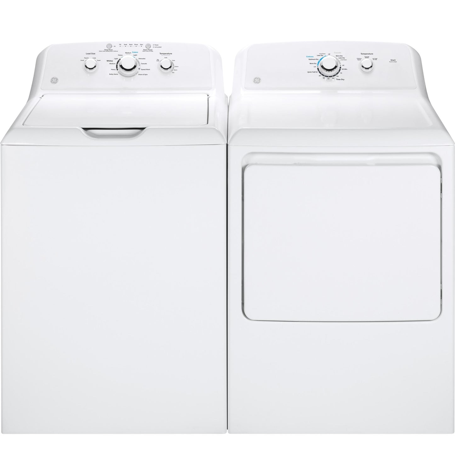 GTX33GASKWW GE 6.2 cu. ft. Capacity Gas Dryer with Up To 120 ft. Venting and Shallow Depth