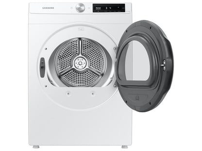 Samsung DV25B6900EW 4.0 cu. ft. Electric Dryer with AI Smart Dial and Wi-Fi Connectivity in White