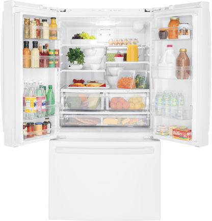 GNE27JGMWW GE ENERGY STAR 27.0 Cu. Ft. French-Door Refrigerator