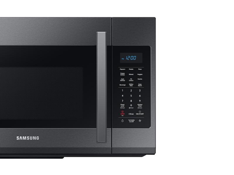 Samsung 1.9 cu. ft. Over-the-Range Microwave with Sensor Cooking in Black Stainless Steel