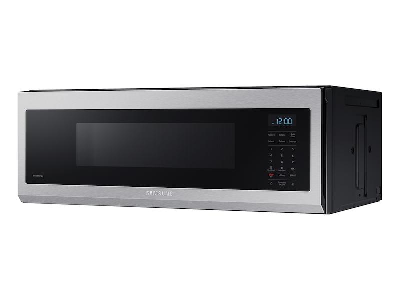 1.1 cu. ft. Smart SLIM Over-the-Range Microwave with 400 CFM Hood Ventilation, Wi-Fi & Voice Control in Stainless Steel