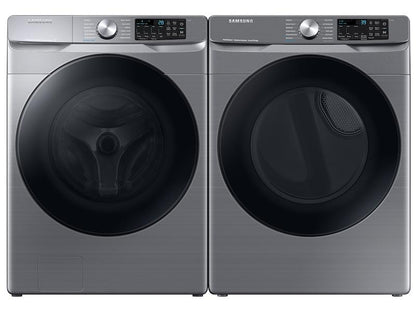 Samsung DVG45B6300P 7.5 cu. ft. Smart Gas Dryer with Steam Sanitize+ in Platinum