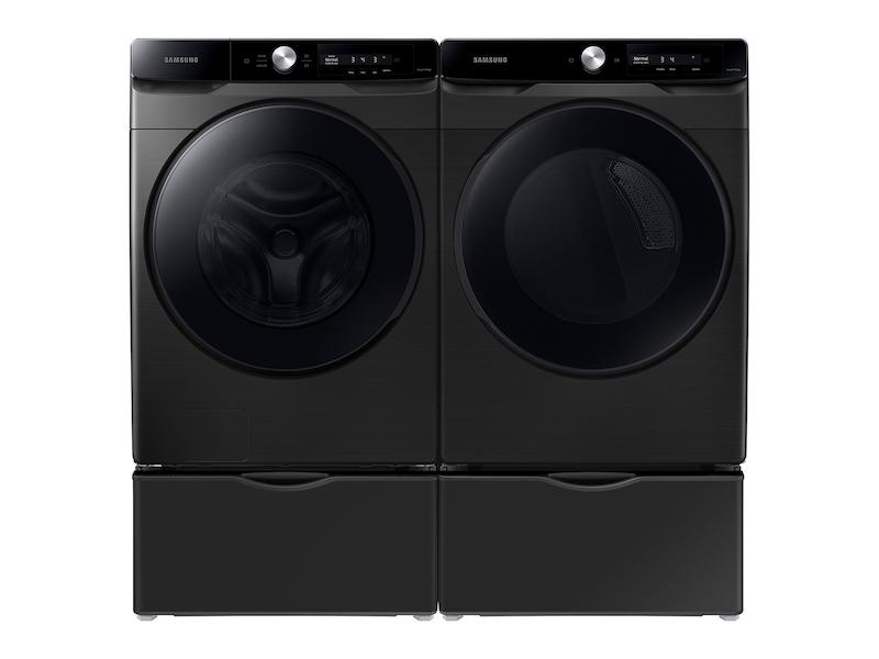 4.5 cu. ft. Large Capacity Smart Dial Front Load Washer with Super Speed Wash in Brushed Black
