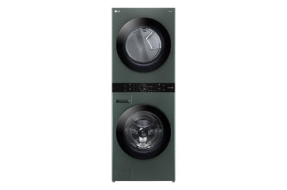 Lg WKGX201HGA Single Unit Front Load LG WashTower™ with Center Control™ 4.5 cu. ft. Washer and 7.4 cu. ft. Gas Dryer
