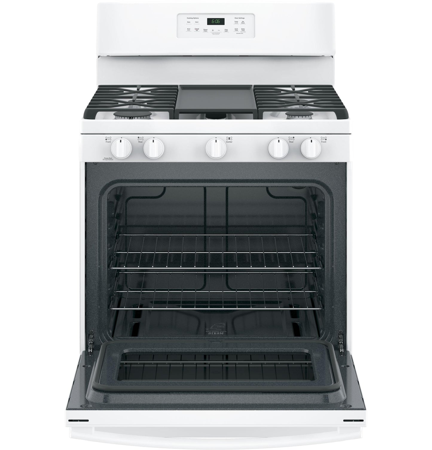 JGBS66DEKWW GE® 30" Free-Standing Gas Range