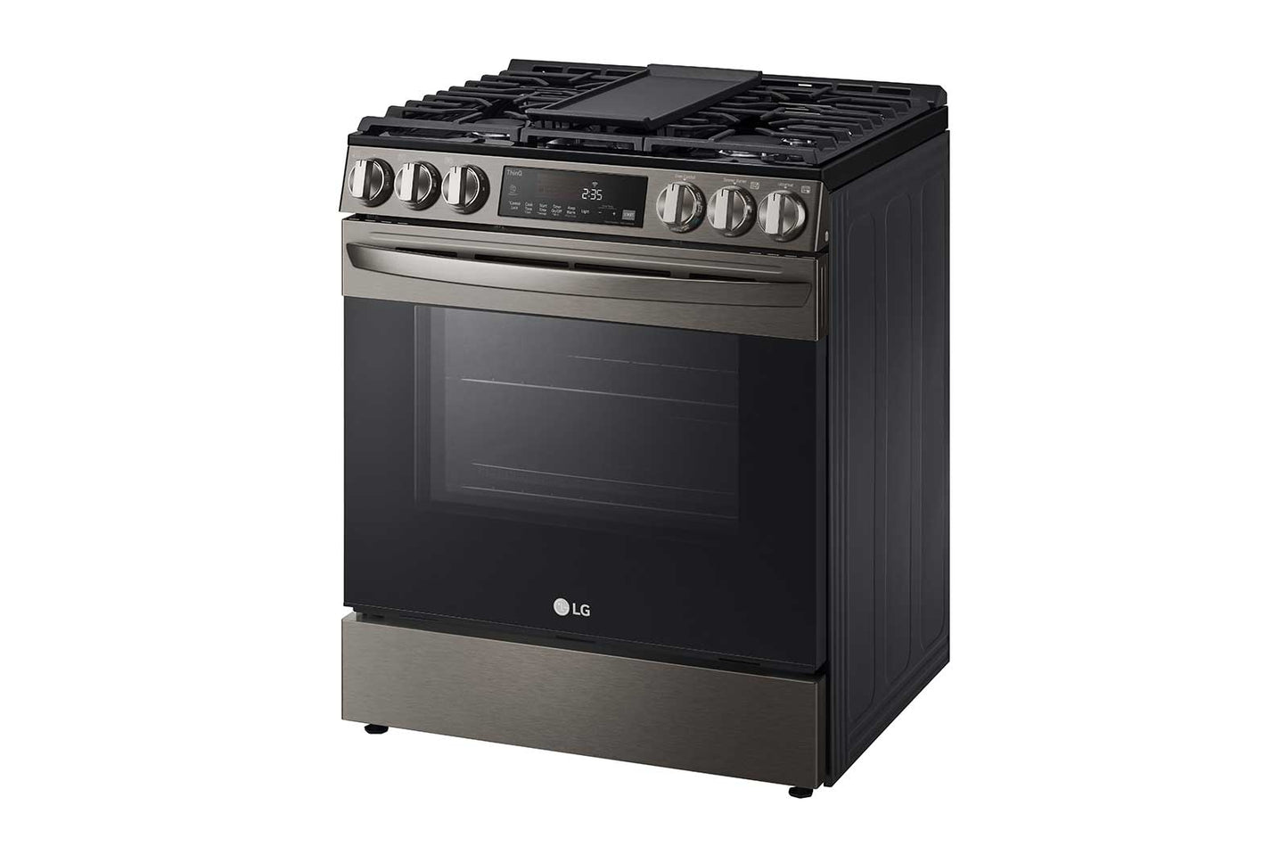 Lg LSGL5833D 5.8 cu ft. Smart Wi-Fi Enabled Fan Convection Gas Slide-in Range with Air Fry & EasyClean®