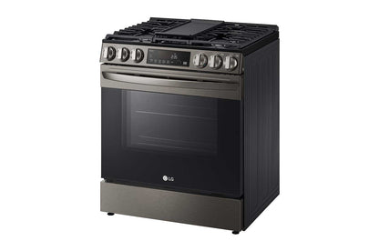 Lg LSGL5833D 5.8 cu ft. Smart Wi-Fi Enabled Fan Convection Gas Slide-in Range with Air Fry & EasyClean®