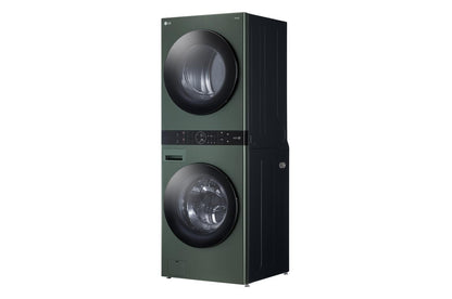 Lg WKGX201HGA Single Unit Front Load LG WashTower™ with Center Control™ 4.5 cu. ft. Washer and 7.4 cu. ft. Gas Dryer