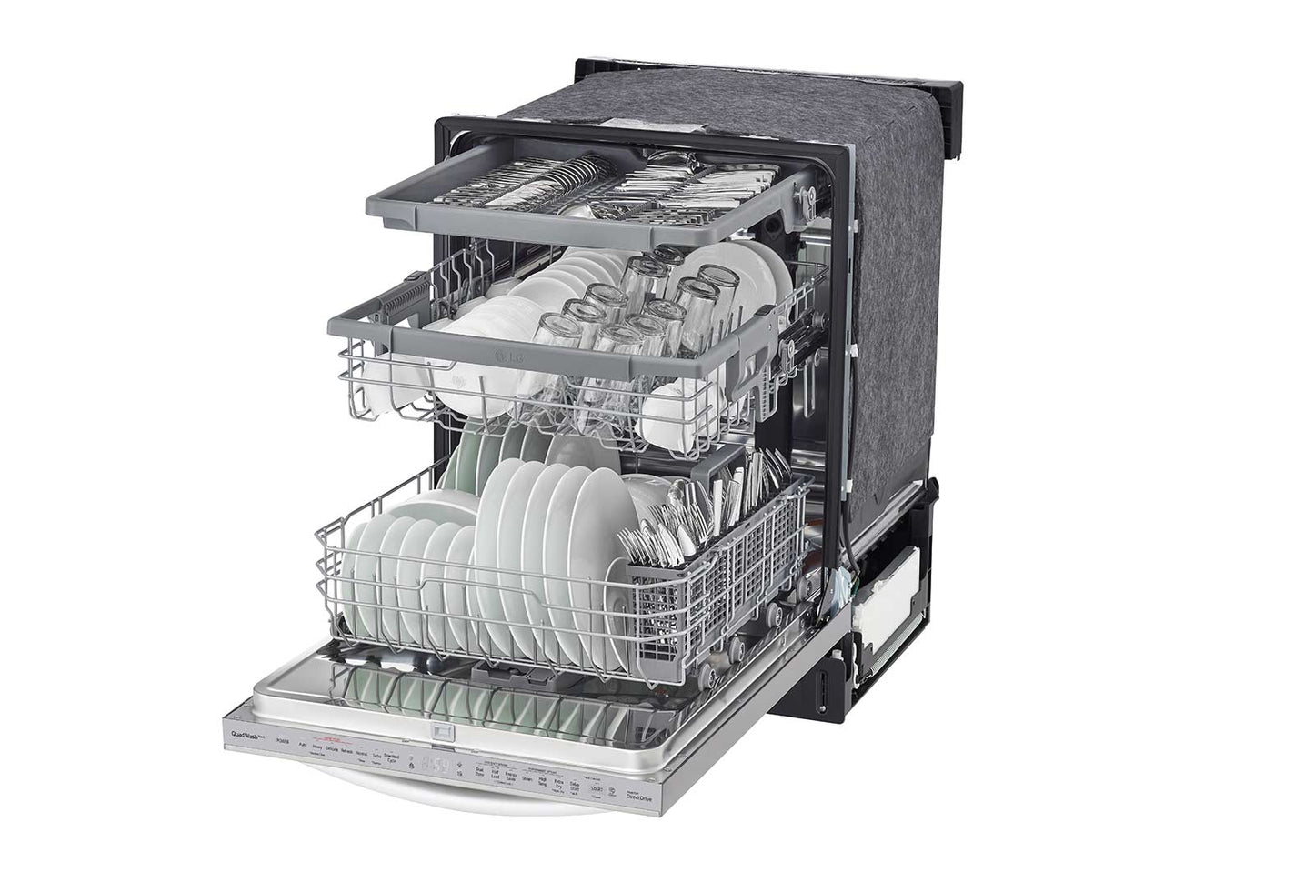 Lg LDTS5552S 24-Inch QuadWash® Top Control Dishwasher - Stainless Steel