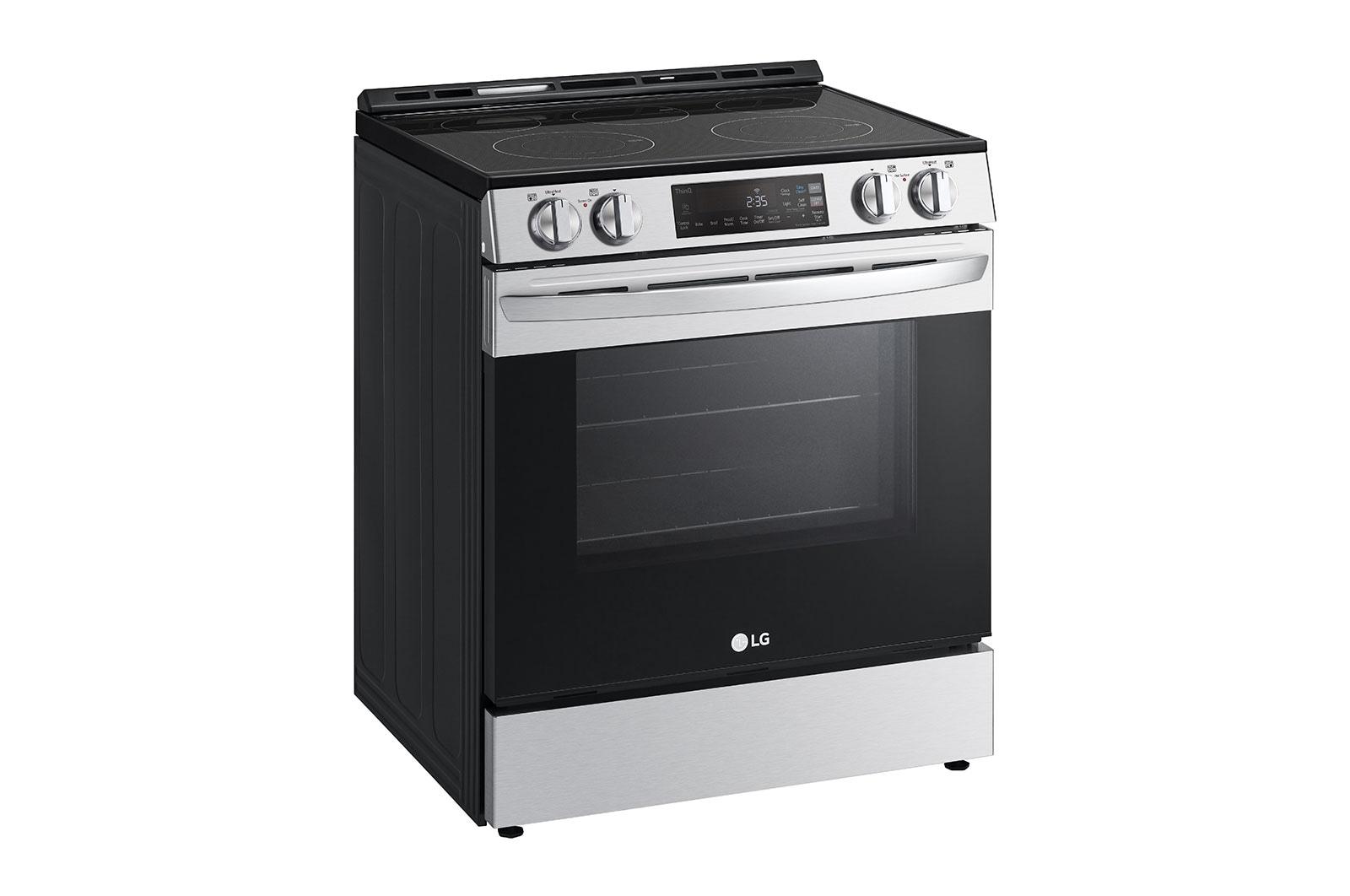 Lg 6.3 cu ft. Smart Wi-Fi Enabled Electric Slide-in Range with EasyClean®