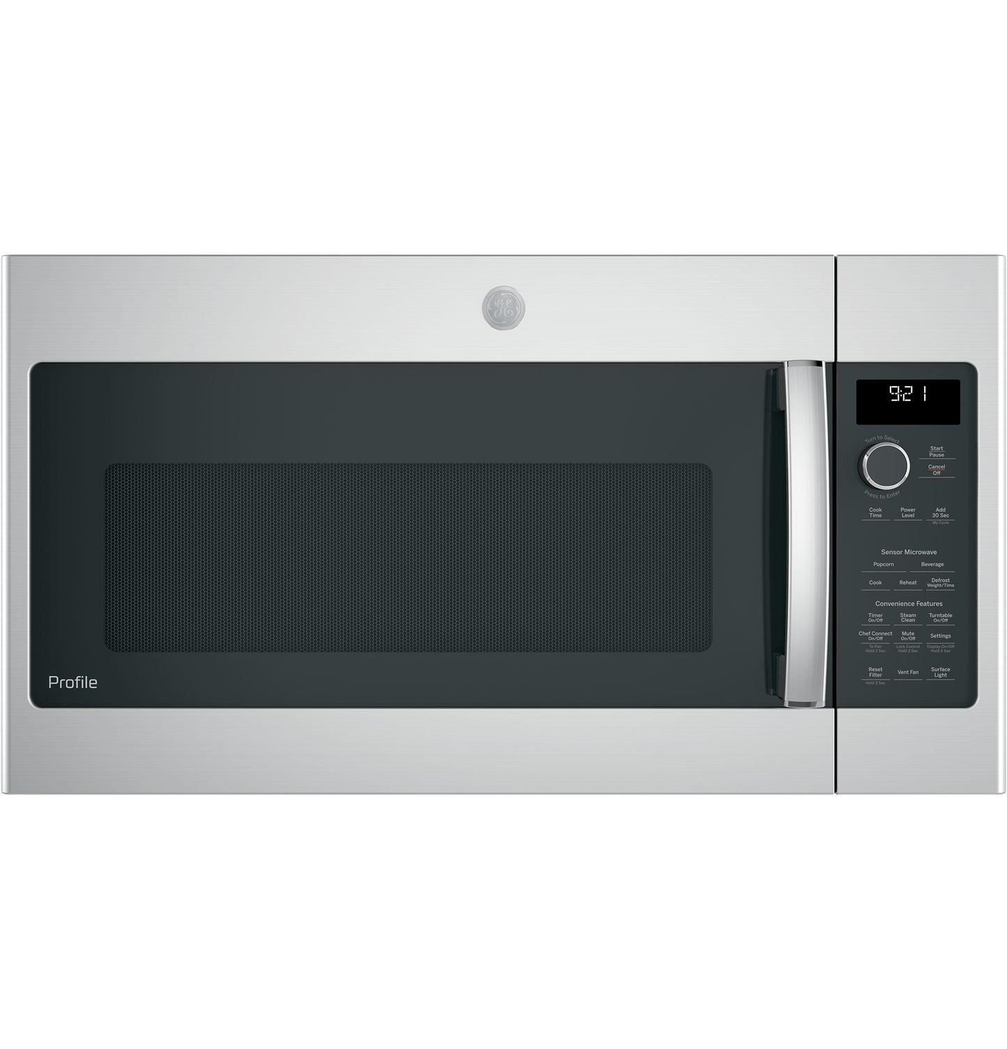GE Profile™ 2.1 Cu. Ft. Over-the-Range Sensor Microwave Oven