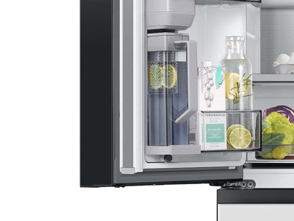 Samsung RF23BB820012AA Bespoke 4-Door French Door Refrigerator (23 cu. ft.) with AutoFill Water Pitcher in White Glass