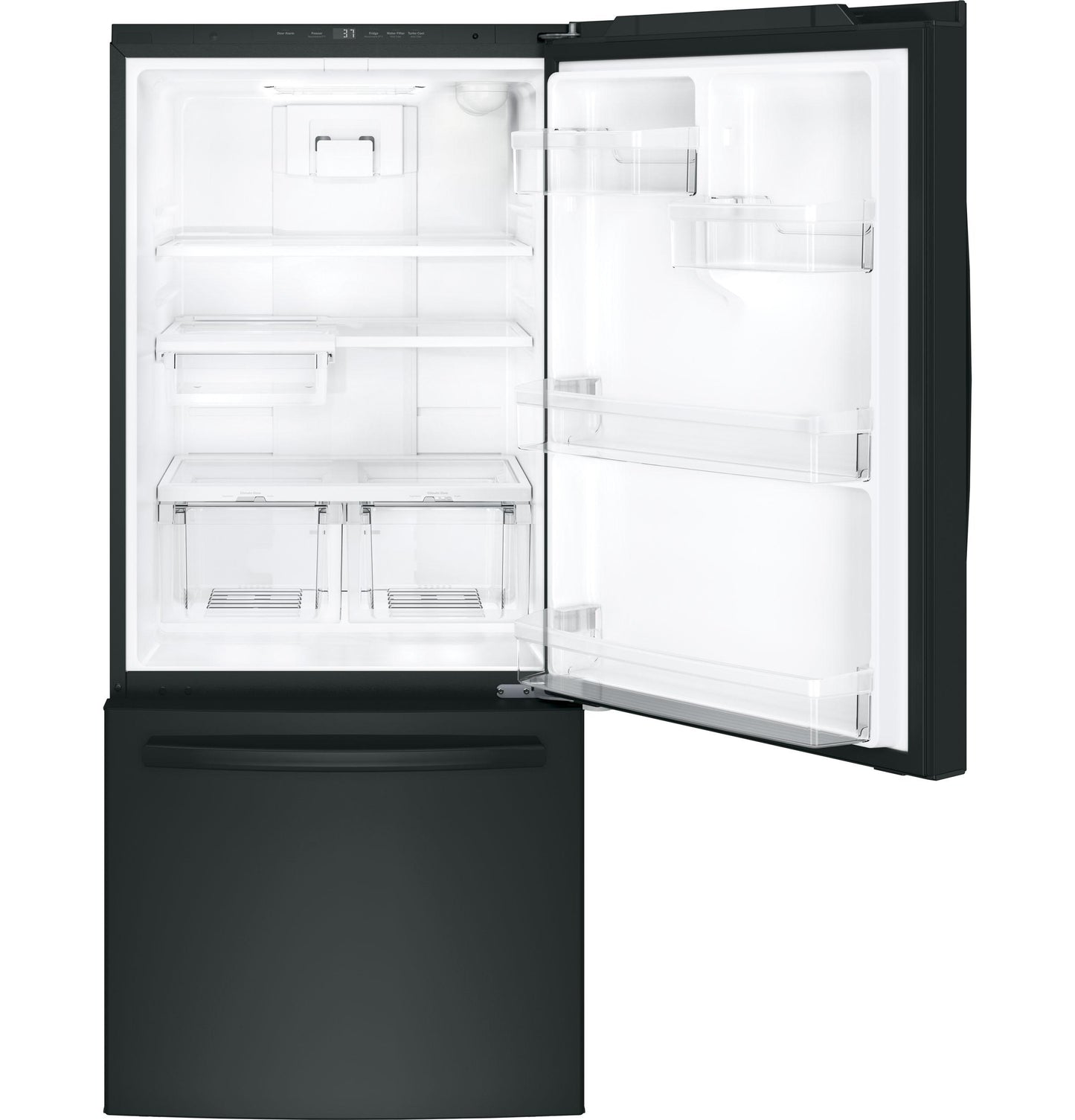 GE® ENERGY STAR® 21.0 Cu. Ft. Bottom-Freezer Refrigerator