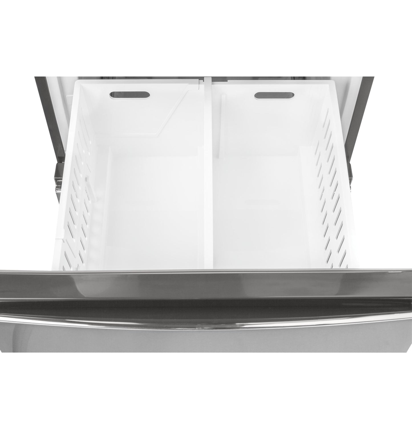 GLE12HSPSS GE® ENERGY STAR® 11.9 Cu. Ft. Bottom-Freezer Refrigerator