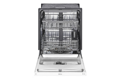 Lg LDFN4542W Front Control Dishwasher with QuadWash™ and 3rd Rack