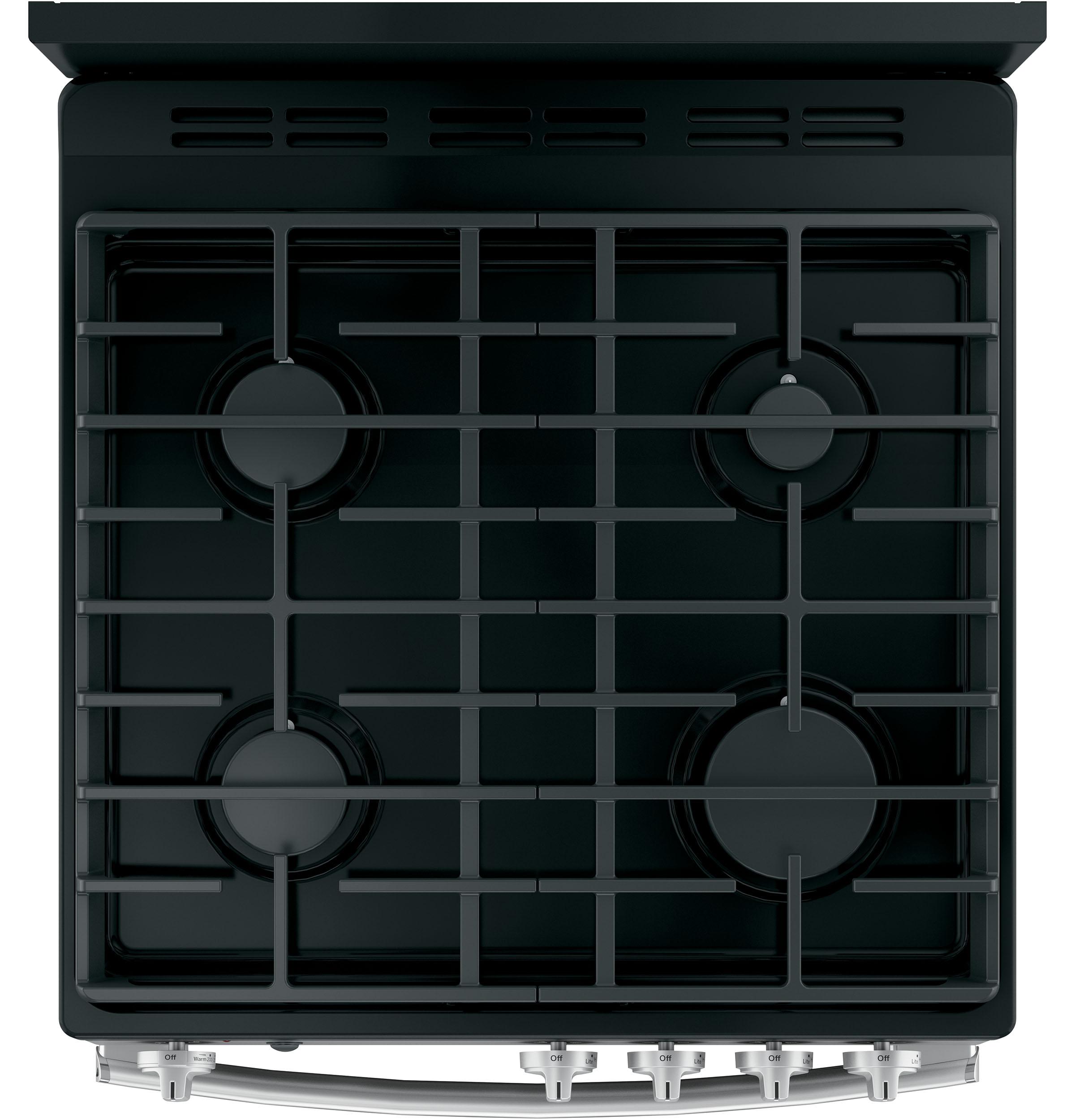 JGAS640RMSS GE® 24" Steam Clean Free-Standing/Slide-in Gas Range