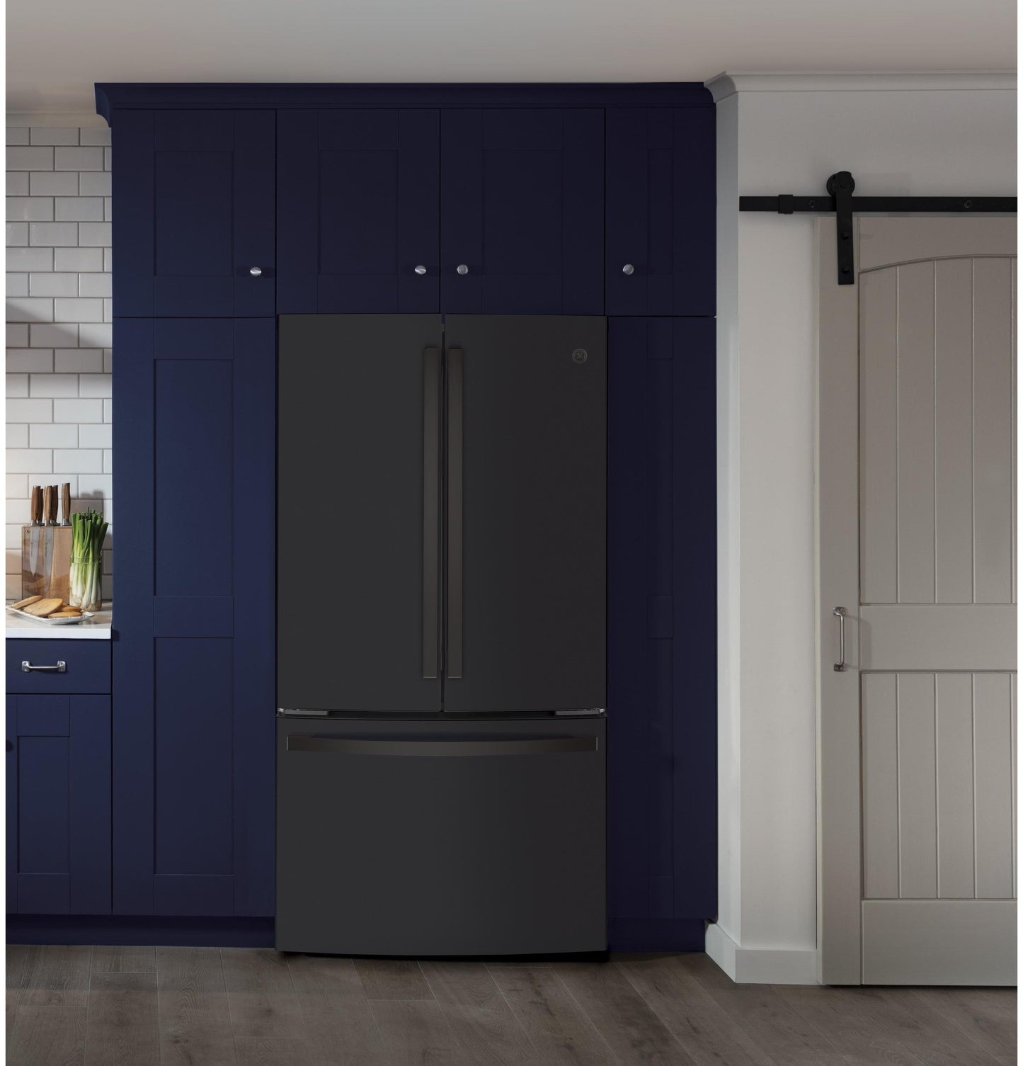 GE® ENERGY STAR® 23.1 Cu. Ft. Counter-Depth French-Door Refrigerator
