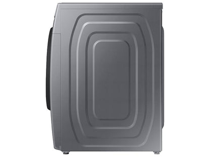 7.5 cu. ft. Front Load Gas Dryer with Sensor Dry in Platinum