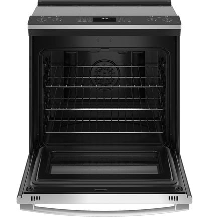 PSS93YPFS GE Profile™ 30" Smart Slide-In Electric Convection Fingerprint Resistant Range with No Preheat Air Fry