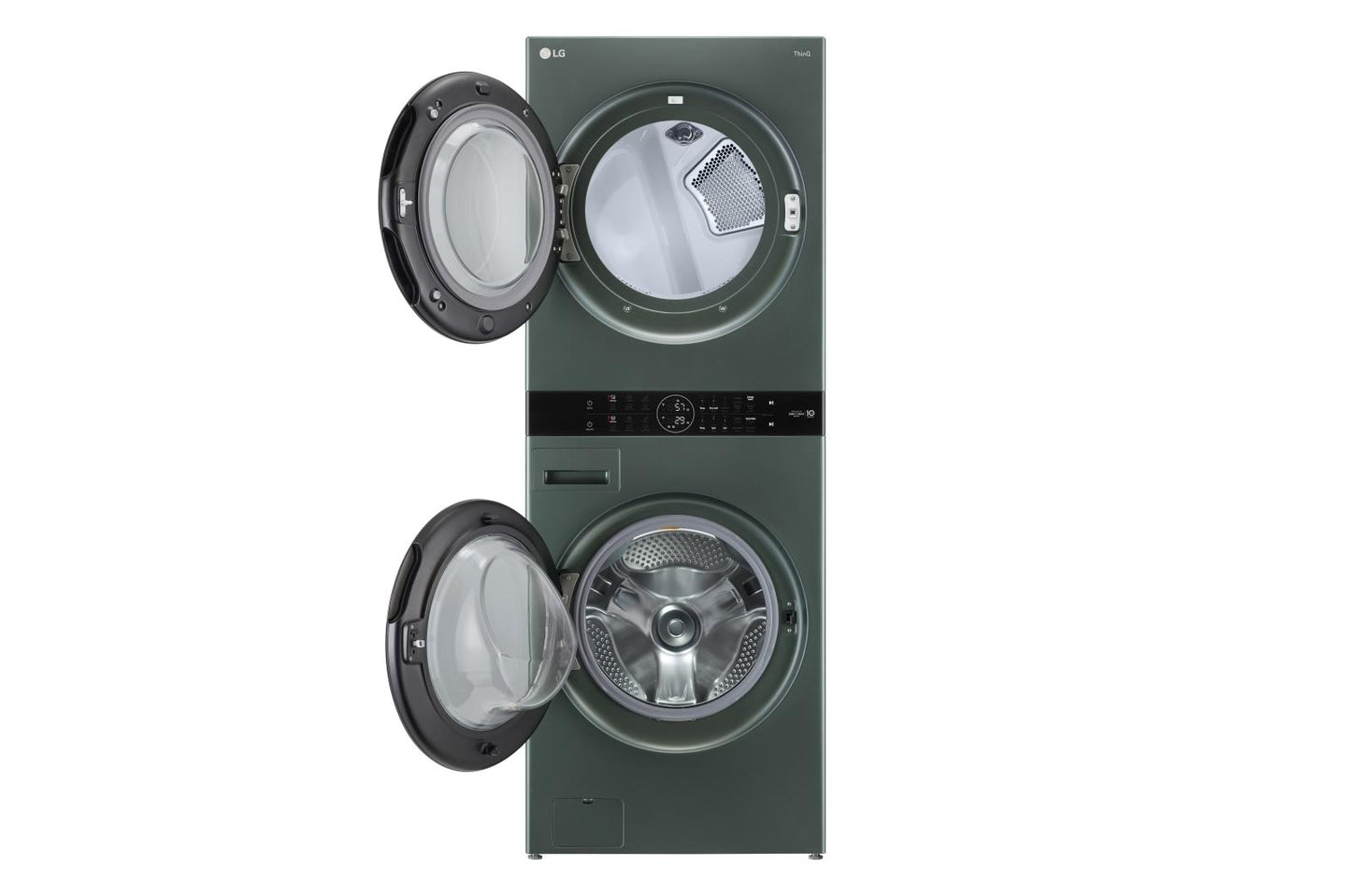 Lg WKGX201HGA Single Unit Front Load LG WashTower™ with Center Control™ 4.5 cu. ft. Washer and 7.4 cu. ft. Gas Dryer