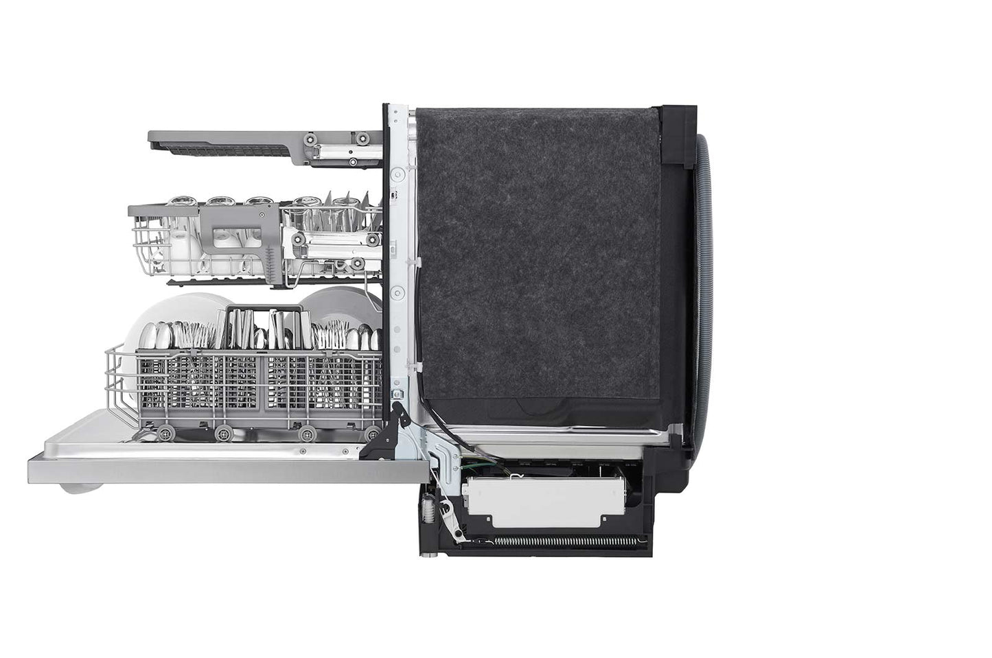 Lg LDTS5552S 24-Inch QuadWash® Top Control Dishwasher - Stainless Steel
