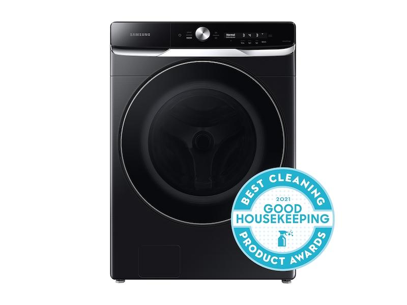 5.0 cu. ft. Extra-Large Capacity Smart Dial Front Load Washer with OptiWash™ in Brushed Black