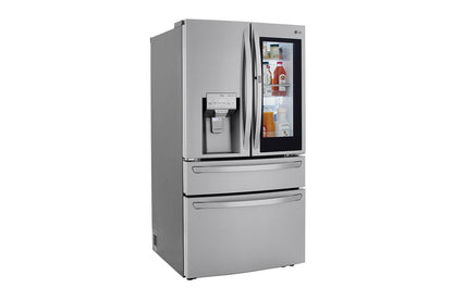 Lg LRMVC2306S 23 cu. ft. Smart Wi-Fi Enabled InstaView® Door-in-Door® Counter-Depth Refrigerator with Craft Ice™ Maker