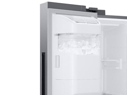 Samsung RS22T5201SR 22 cu. ft. Counter Depth Side-by-Side Refrigerator in Stainless Steel