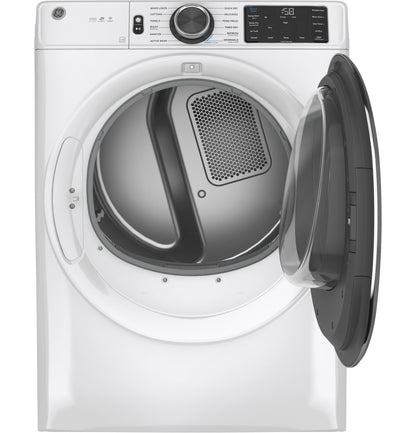 GE® 7.8 cu. ft. Capacity Smart Front Load Gas Dryer with Steam and Sanitize Cycle