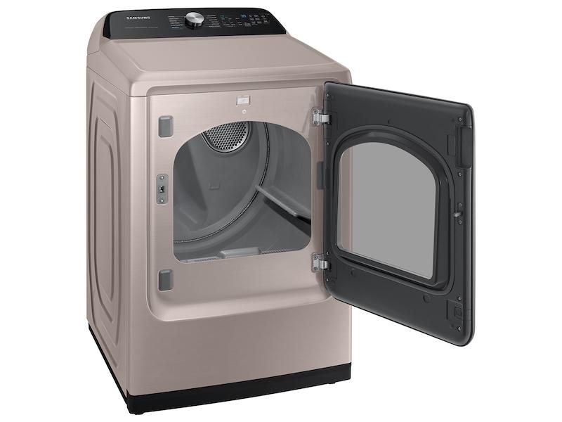 7.4 cu. ft. Smart Electric Dryer with Steam Sanitize+ in Champagne
