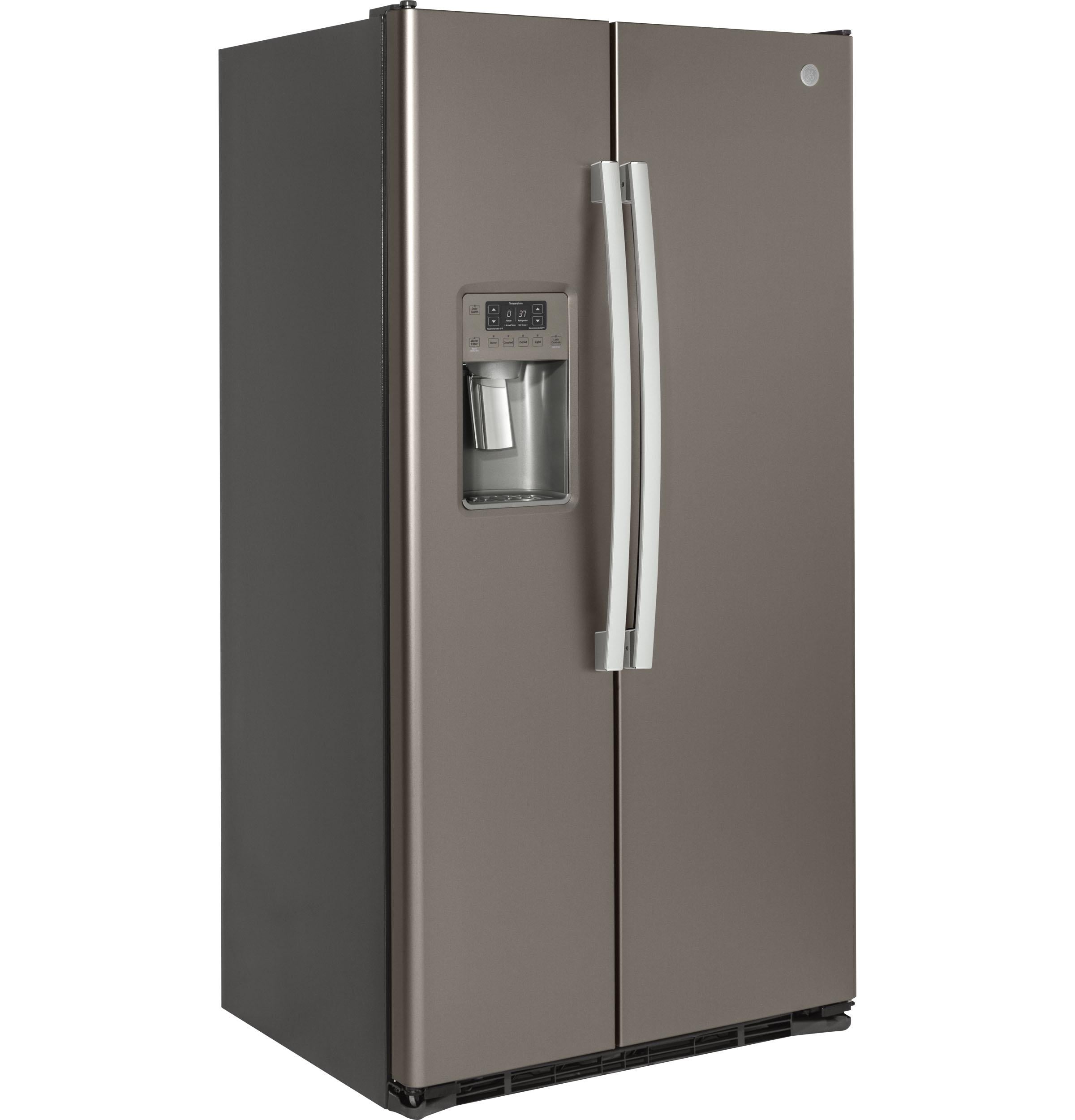 GE® 21.9 Cu. Ft. Counter-Depth Side-By-Side Refrigerator